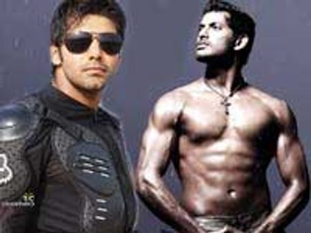 Aarya-Vishal tonsured for Avan Ivan