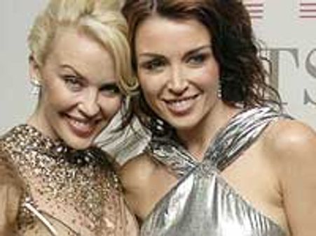 Dannii's baby leaves Kylie Minogue feeling 'clucky'