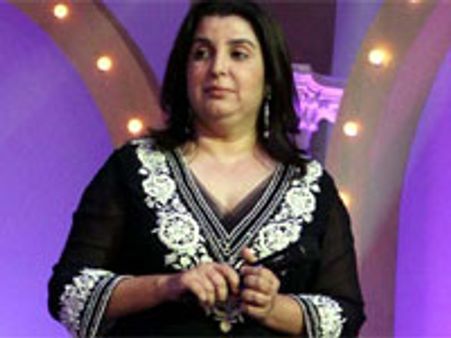 Farah celebrates her 10th as a reality judge