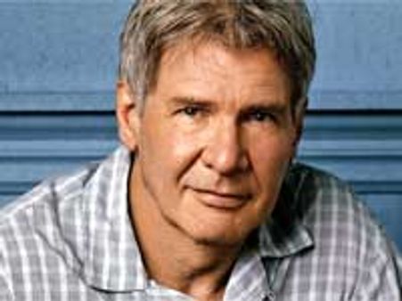 Harrison Ford in the last Indiana Jones movie