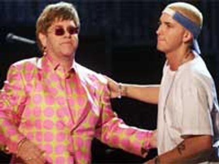 Eminem, Elton John’s bizarre pairing tops surprising duets list