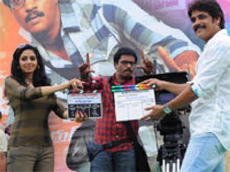Sridevi, Nagarjuna launch Appalaraju