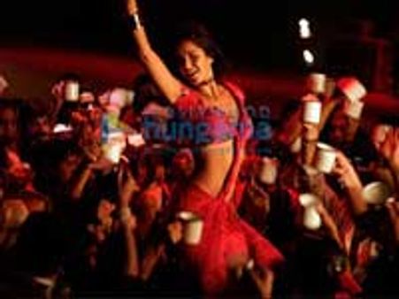 Katrina shakes her body in an item number