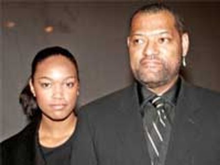 Me and my dad are great, says Montana Fishburne