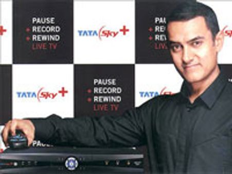 Aamir becomes a milkman for Tata Sky