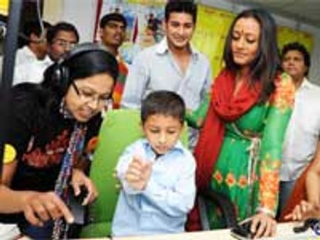 Mahesh Babu's son releases Khaleja audio