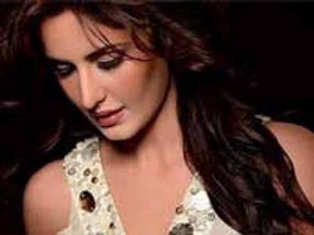Imran blows Katrina's nose!