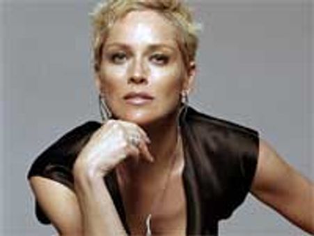 Sharon Stone stripped down to bikini for Five Bucks!