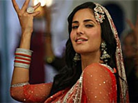 Katrina finds the apple of her eye!