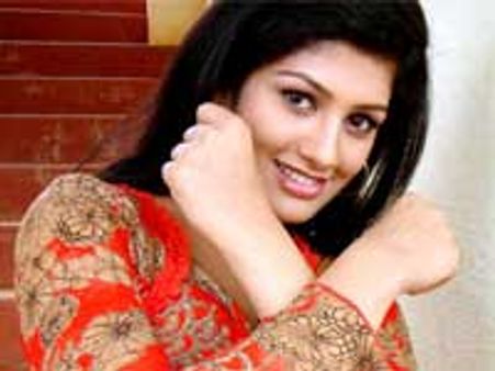 Radhika shooting for Telugu film Devathalu