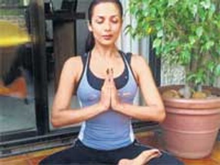Malaika Arora turns a yoga junkie