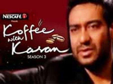 Ajay scared of KJO on Koffee With Karan