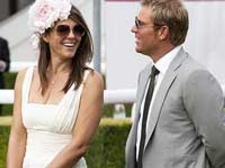 Warne's love makes Hurley feel sick on V-Day