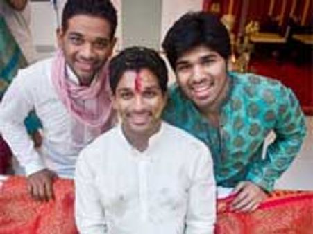 Allu Arjun-Sneha Reddy sangeet ceremony