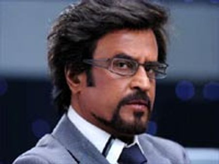 Rajinikanth learning sword skills