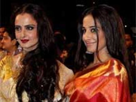 Rekha, Vidya Balan out of Rana