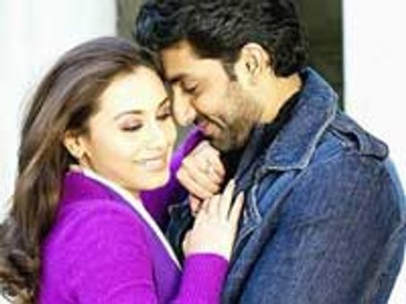 Abhishek denies having problems with Rani
