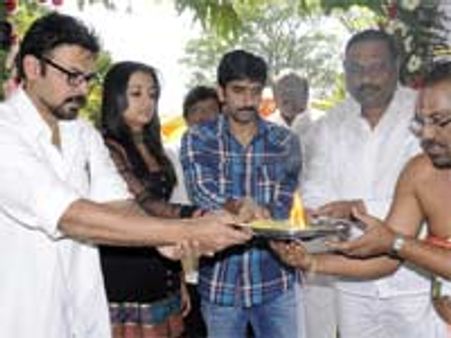 Venkatesh-Trisha's Bodyguard remake launched