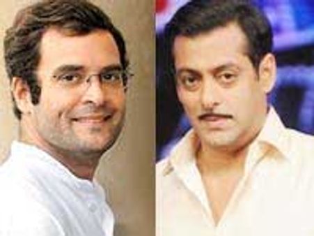 Salman meets Congress leader Rahul Gandhi