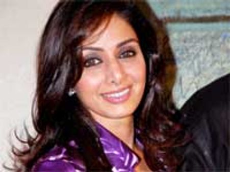 Sridevi trying to get her young looks back