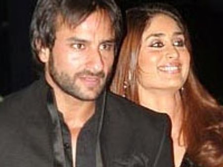 Saif Ali Khan tries to hide Kareena