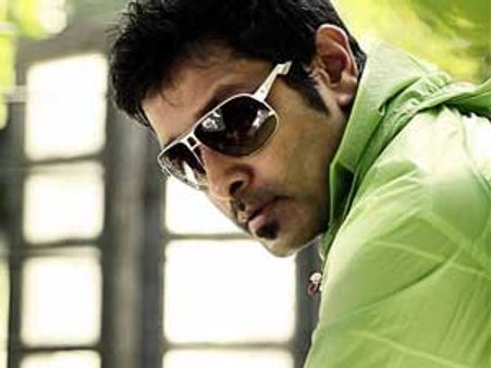 Vikram takes a break