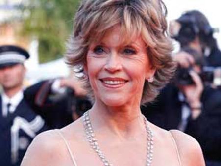 Jane Fonda steals the show at Naomi's Fashion For Relief