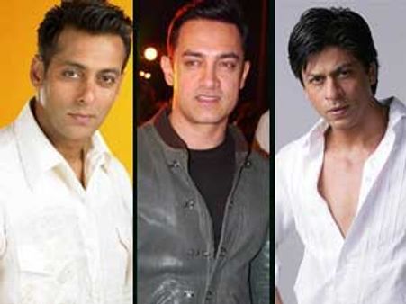 Aamir, Salman, Shahrukh storm the market