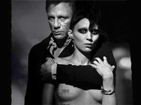 Rooney Mara goes topless for The Girl with the Dragon Tattoo