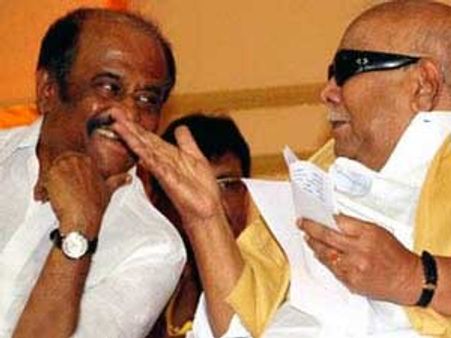 Rajinikanth asks Karunanidhi to focus on health