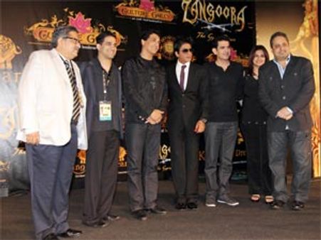Shahrukh announces Jhumroo & Here I am-Shiamak