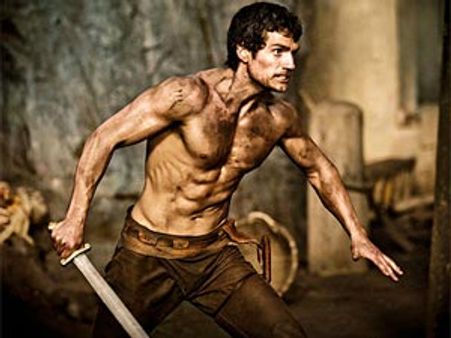 Henry Cavill's epic battle in Immortals trailer