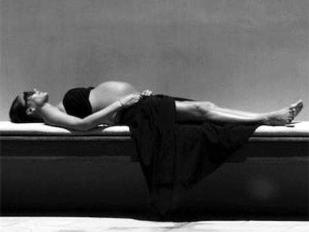 David Beckham leaks Victoria's pregnant photo