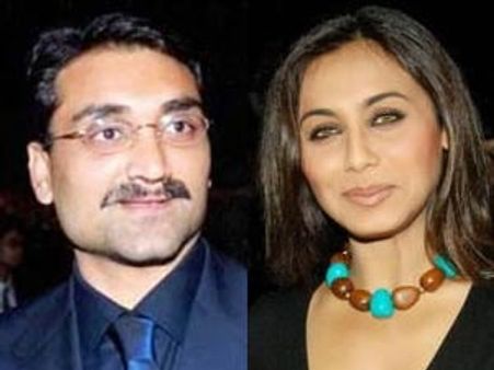 Rani Mukherjee's night out with Aditya