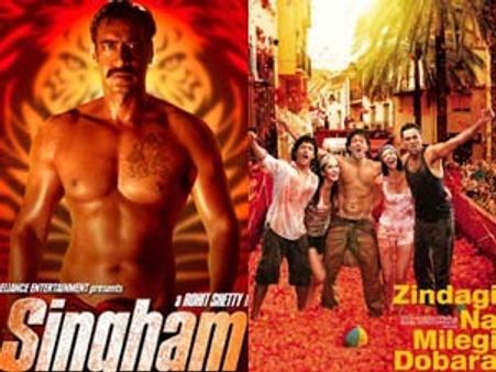 Zindagi Na Milegi Dobara overpowers Singham at Overseas BO