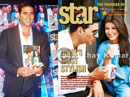 Akshay-Twinkle become India’s most Stylish Couple
