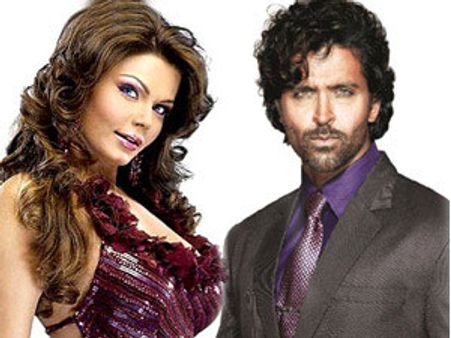 Rakhi Sawant competes with Hrithik Roshan!