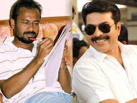 Mammootty-Shafi shooting Venicile Vyapari in Kochi