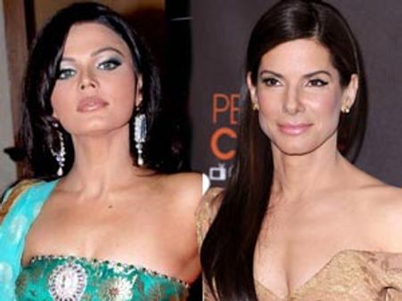 Rakhi Sawant copies Sandra Bullocks