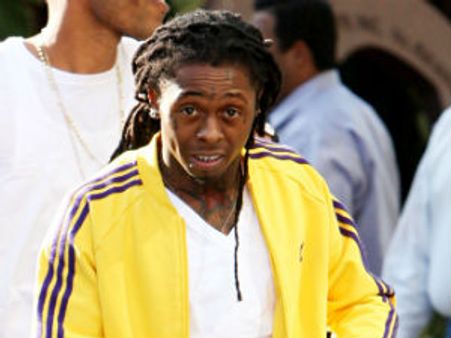 Lil Wayne gets stitched up after Skateboarding Accident
