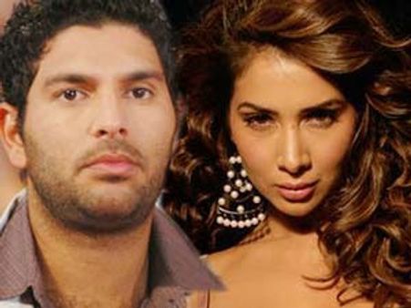 Kim's presence upsets Yuvraj?