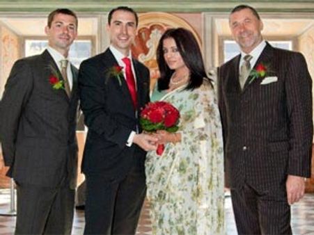 Celina Jaitley marries Austrian beau Peter Hagg