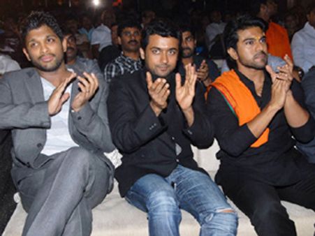 Allu Arjun-Ram Charan praise Surya