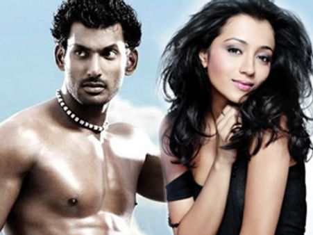Vishal's raring to work with Trisha