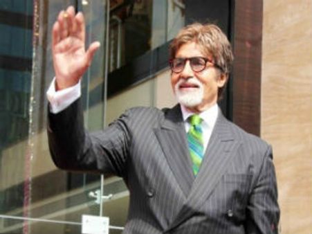 Amitabh Bachchan spending a quiet birthday at his home