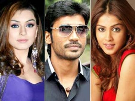 Dhanush pairing up with Genelia, Hansika