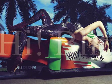 Deepika Padukone turns cover girl for F1 Hi! Blitz issue!