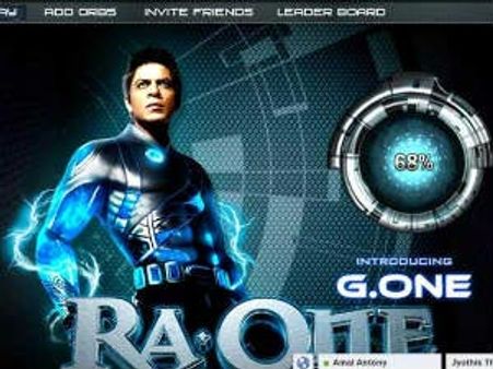 Shahrukh's Ra.One game tops on iPhone appstore