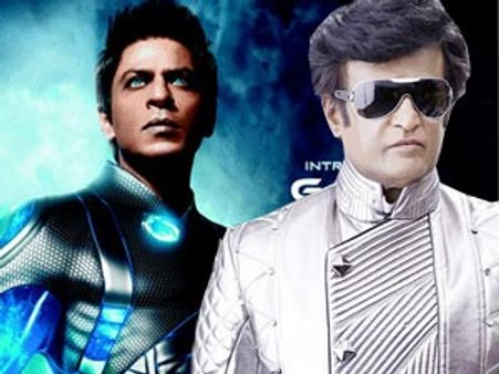 Rajinikanth, Shahrukh - the Indian Superman and Spiderman