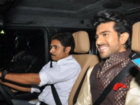 Pawan Kalyan attends Ram Charan Teja's engagement sans wife Renu